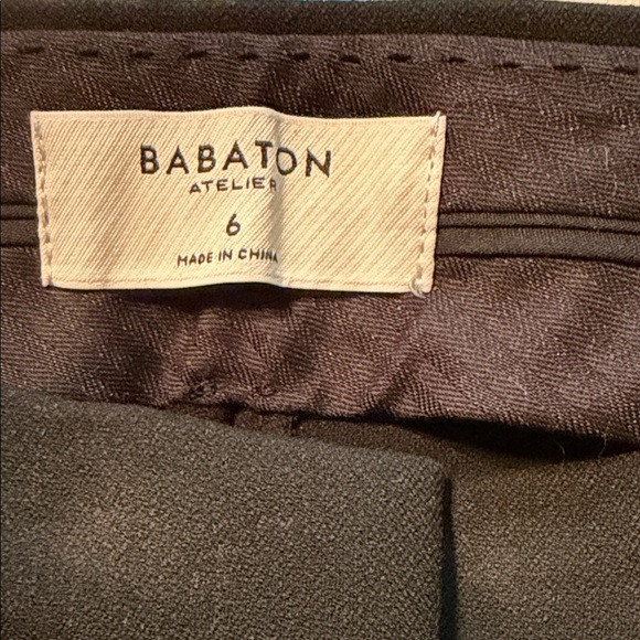 Babaton Black Allegory Tailored Jog Pants - Picture 3 of 5